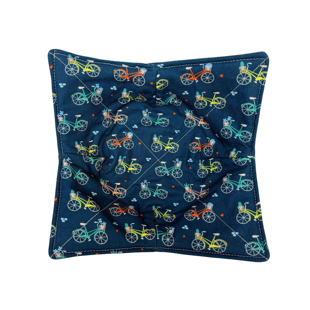 Bicycles Microwave Bowl Cozy