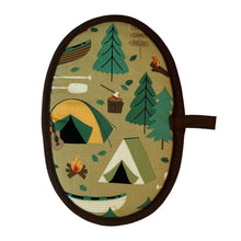 Load image into Gallery viewer, Camping Trip Mini Pincher Mitt
