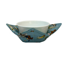 Load image into Gallery viewer, Cowgirl Rides On Microwave Bowl Cozy