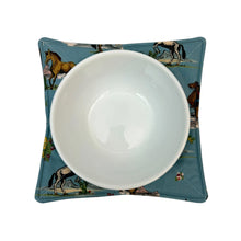 Load image into Gallery viewer, Cowgirl Rides On Microwave Bowl Cozy