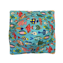 Load image into Gallery viewer, Tropical Fish Microwave Bowl Cozy