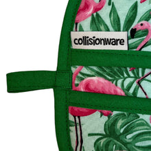 Load image into Gallery viewer, Flamingo Paradise Mini Pincher Mitt