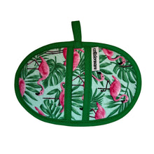 Load image into Gallery viewer, Flamingo Paradise Mini Pincher Mitt