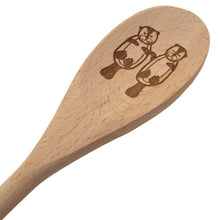 Load image into Gallery viewer, Otter Buddies Wooden Spoon