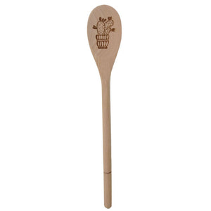 Cactus Wooden Spoon