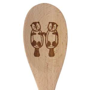 Otter Buddies Wooden Spoon