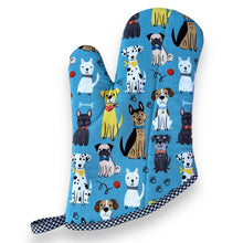 Load image into Gallery viewer, Vintage Dogs Oven Mitt