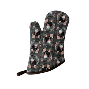 Goblincore Frogs Oven Mitt