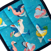 Load image into Gallery viewer, Shark Pool Party Pot holder