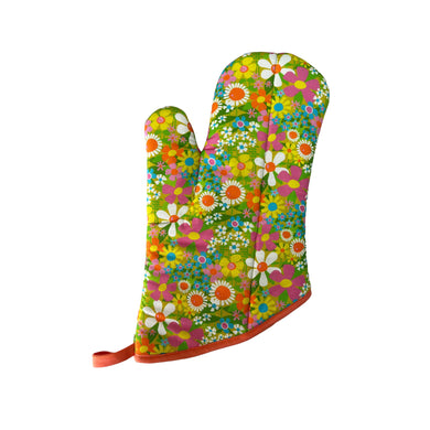 Groovy Garden Oven Mitt