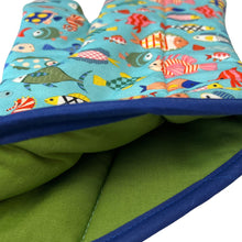 Load image into Gallery viewer, Tropical Fish Oven Mitt