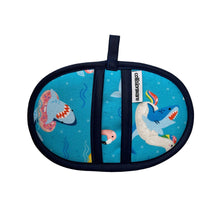 Load image into Gallery viewer, Shark Pool Party Mini Pincher Mitt
