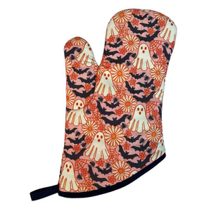 Ghostly Grooves Oven Mitt