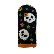 Load image into Gallery viewer, Skulls in Bloom Cast Iron Skillet Mitt