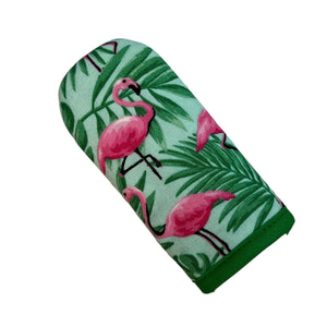 Flamingo Paradise Cast Iron Handle Mitt