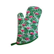 Load image into Gallery viewer, Flamingo Paradise Oven Mitt