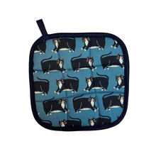 Load image into Gallery viewer, Midnight Meow Pot Holder
