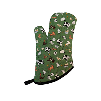 Down on the Farm Oven Mitt
