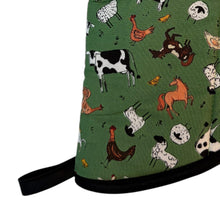 Load image into Gallery viewer, Down on the Farm Oven Mitt