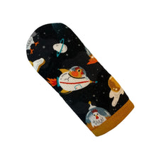 Load image into Gallery viewer, Chicken Galaxy Cast Iron Skillet Mitt