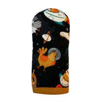Load image into Gallery viewer, Chicken Galaxy Cast Iron Skillet Mitt
