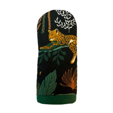 Load image into Gallery viewer, Leopard Cast Iron Handle Mitt