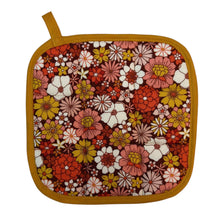 Load image into Gallery viewer, 70&#39;s Sunburst Pot Holder