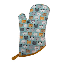 Load image into Gallery viewer, Kitty Crew Oven Mitt