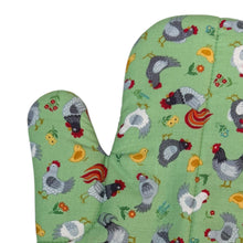 Load image into Gallery viewer, Chicken Coop Oven Mitt