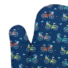 Load image into Gallery viewer, Bicycles Oven Mitt