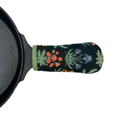 Botanical Blooms Cast Iron Skillet Mitt