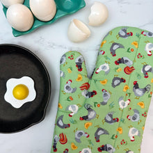 Load image into Gallery viewer, Chicken Coop Oven Mitt