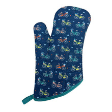 Load image into Gallery viewer, Bicycles Oven Mitt