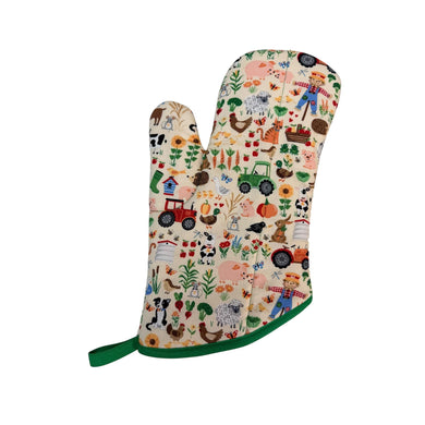 Farm Life Oven Mitt