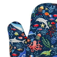 Load image into Gallery viewer, Undersea Adventure Oven Mitt