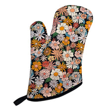 Load image into Gallery viewer, Disco Daisy Oven Mitt