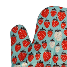 Load image into Gallery viewer, Strawberries Oven Mitt