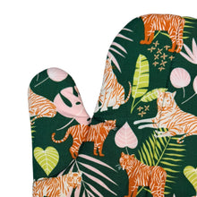 Load image into Gallery viewer, Jungle Tigers Oven Mitt