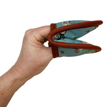 Load image into Gallery viewer, Cowgirl Rides On Mini Pincher Mitt
