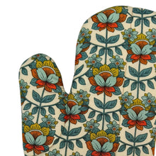 Load image into Gallery viewer, Cottage Bloom Oven Mitt