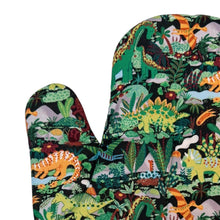 Load image into Gallery viewer, Dinosaurs Oven Mitt