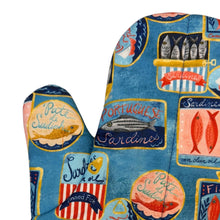 Load image into Gallery viewer, Sardines Oven Mitt
