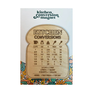 Toasty Kitchen Helper: Conversion Magnet