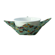 Load image into Gallery viewer, Moonlit Moths Microwave Bowl Cozy