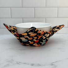Load image into Gallery viewer, Mod Mushrooms Microwave Bowl Cozy