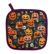 Load image into Gallery viewer, Wicked Pumpkin Pot Holder