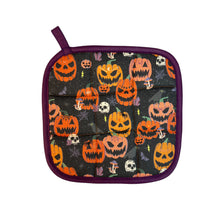 Load image into Gallery viewer, Wicked Pumpkin Pot Holder