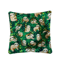 Load image into Gallery viewer, Lazy Day Sloths Microwave Bowl Cozy