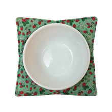 Load image into Gallery viewer, Strawberry Patch Microwave Bowl Cozy