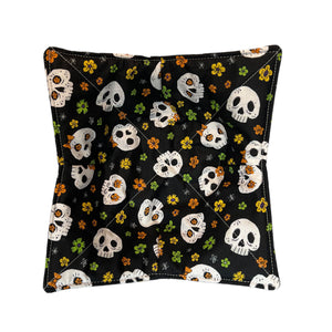 Skulls in Bloom Microwave Bowl Cozy